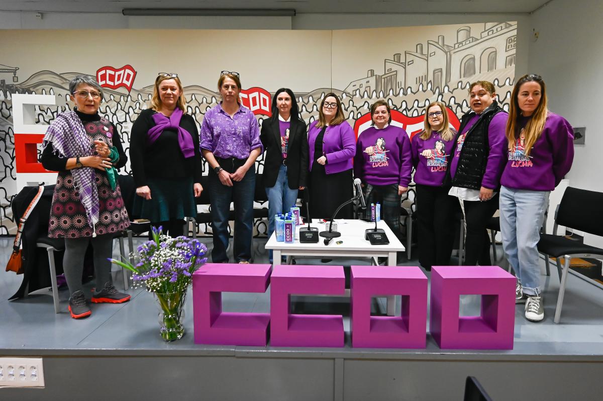 Acto sindical 'Mujeres de CCOO: La accin que derriba barreras'